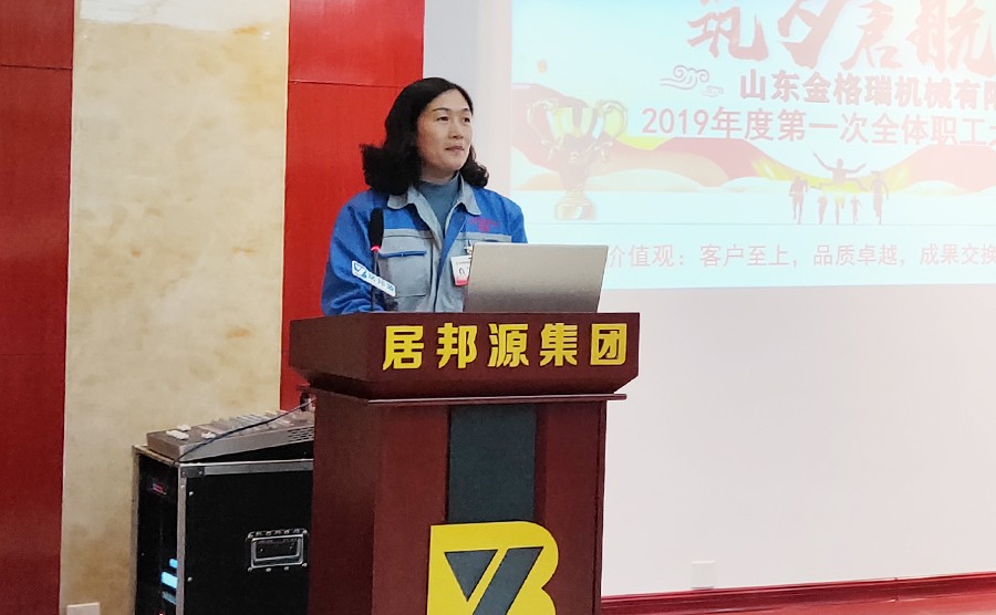 财务总监对2018年榴莲视频下载导航公司账目情况做详细汇报发言