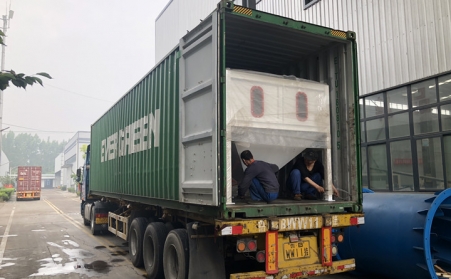 年产4000吨生物质榴莲视频成人官网生产线准备出发啦